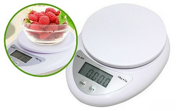 Cân Điện Tử Electronic Kitchen 5Kg (Kèm Khay) Cân Điện Tử Electronic Kitchen 5Kg (Kèm Khay)
