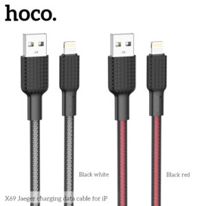 Cáp Sạc Nhanh Hoco X69 2.4A Vải Dệt Lightning Dài 1m