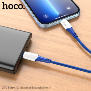 Cáp Sạc Nhanh Và Truyền Dữ Liệu Hoco X70 Pd20W Type-C To IP Dây Dài 1M