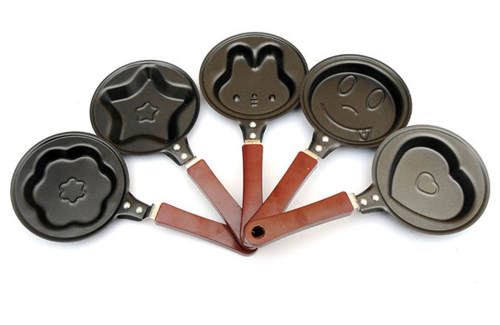 Bộ 2 Chảo Chiên Trứng Trái Tim, Hình Gấu, Hoa Bộ 2 Chảo Chiên Trứng Trái Tim, Hình Gấu, Hoa