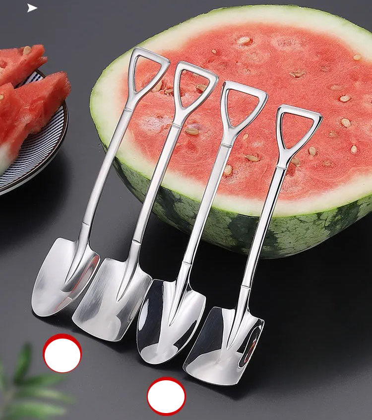 Sét 4 Thìa Inox Hình Xẻng Cao Cấp Xinh Xắn (2 Kiểu Dáng) Sét 4 Thìa Inox Hình Xẻng Cao Cấp Xinh Xắn (2 Kiểu Dáng)