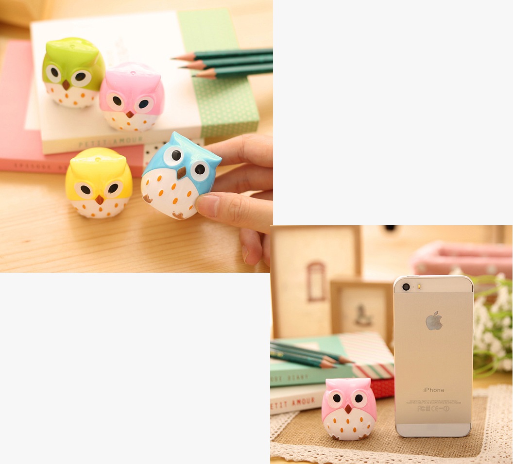 Dụng Cụ Chuốt Bút Chì Cho Bé Hình Con Chim Cú Dụng Cụ Chuốt Bút Chì Cho Bé Hình Con Chim Cú