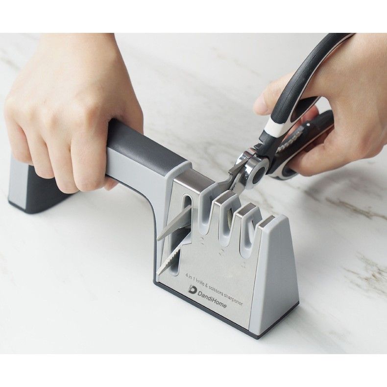 Dụng Cụ Mài Dao 4 Loại Có Tay Cầm 23Cm Dụng Cụ Mài Dao 4 Loại Có Tay Cầm 23Cm