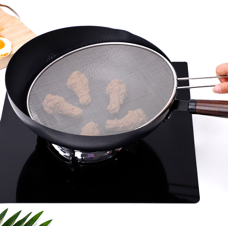 Dụng Cụ Vợt Ray Lọc Dầu, Thực Phẩm Cán Dài 25Cm Dụng Cụ Vợt Ray Lọc Dầu, Thực Phẩm Cán Dài 25Cm