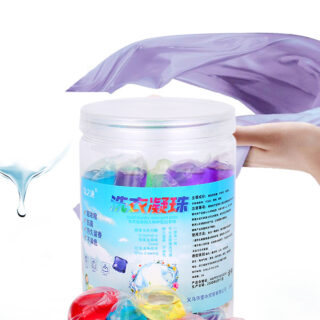 Hộp 30 Viên Nước Giặt Xả Quần Áo 2 Trong 1 Siêu Sạch Giúp Quần Áo Thơm Lâu