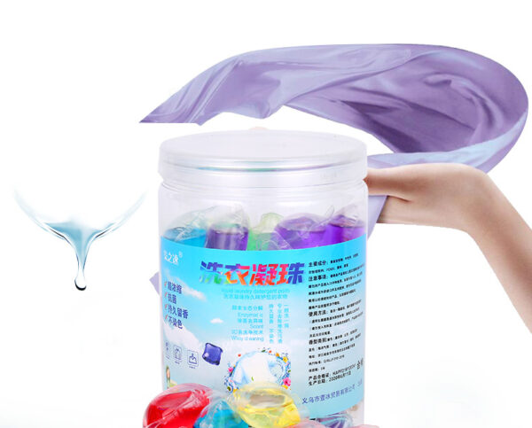 Hộp 30 Viên Nước Giặt Xả Quần Áo 2 Trong 1 Siêu Sạch Giúp Quần Áo Thơm Lâu
