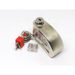 Ổ Khóa Đĩa Zoro USA Có Còi Hú Cao Cấp 3 Chìa Kèm Pin