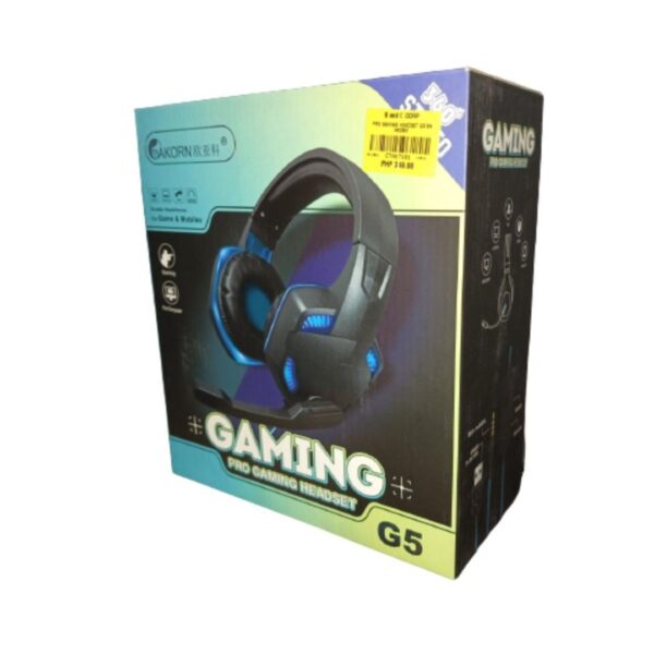 Tai Nghe Headphone Oakorn Chuyên Game G5 Có Led Jack 3.5 + Usb Nghe Hay Dây Dài 2m