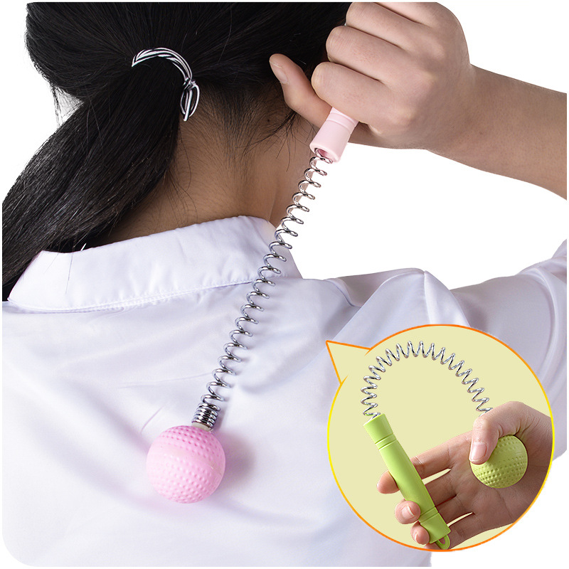 Tay đấm Lưng, Cổ Vai Gáy đa Năng Bằng Nhựa TPR Mềm, Thân Lò-xo Chắc Chắn Tay đấm Lưng, Cổ Vai Gáy đa Năng Bằng Nhựa TPR Mềm, Thân Lò-xo Chắc Chắn