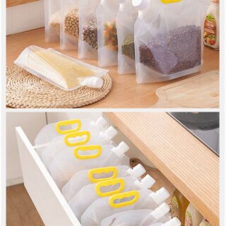 Túi Đựng Thực Phẩm Có Nắp Chống Ẩm Tiện Dung