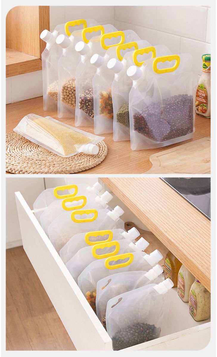 Túi Đụng Thực Phẩm Có Nắp Chống Ẩm Tiện Dung Túi Đụng Thực Phẩm Có Nắp Chống Ẩm Tiện Dung