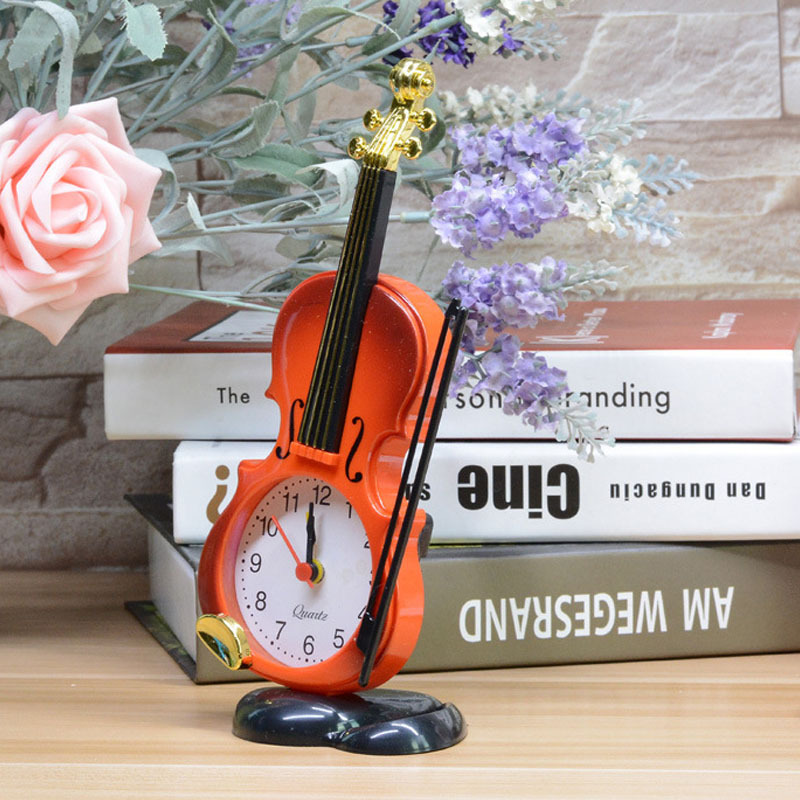 Đồng Hồ Để Bàn Báo Thức Đàn Ghita Phong Cách Thời Trang Đồng Hồ Để Bàn Báo Thức Đàn Ghita Phong Cách Thời Trang