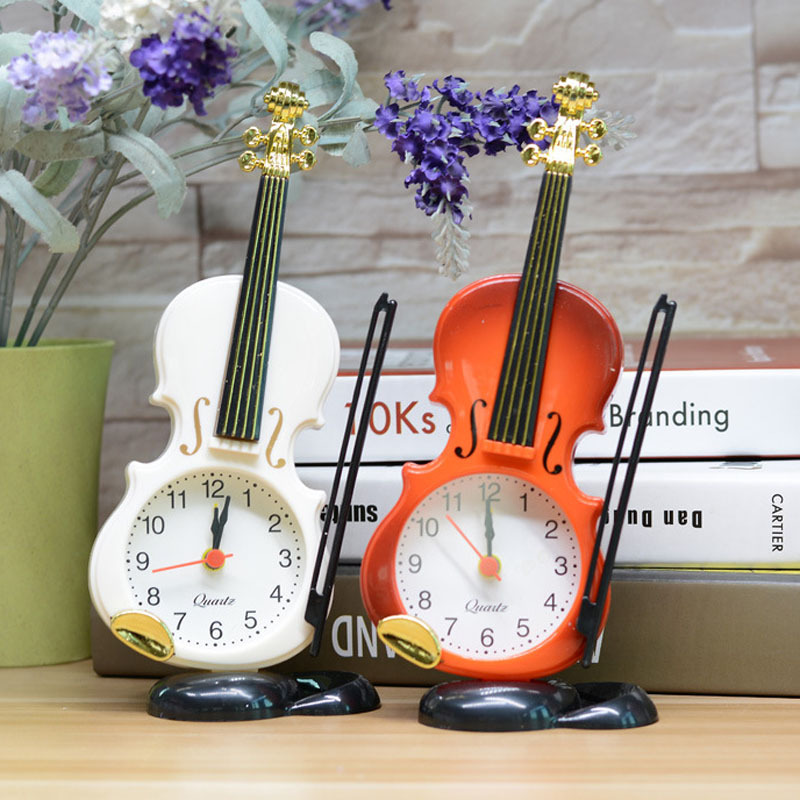 Đồng Hồ Để Bàn Báo Thức Đàn Ghita Phong Cách Thời Trang Đồng Hồ Để Bàn Báo Thức Đàn Ghita Phong Cách Thời Trang
