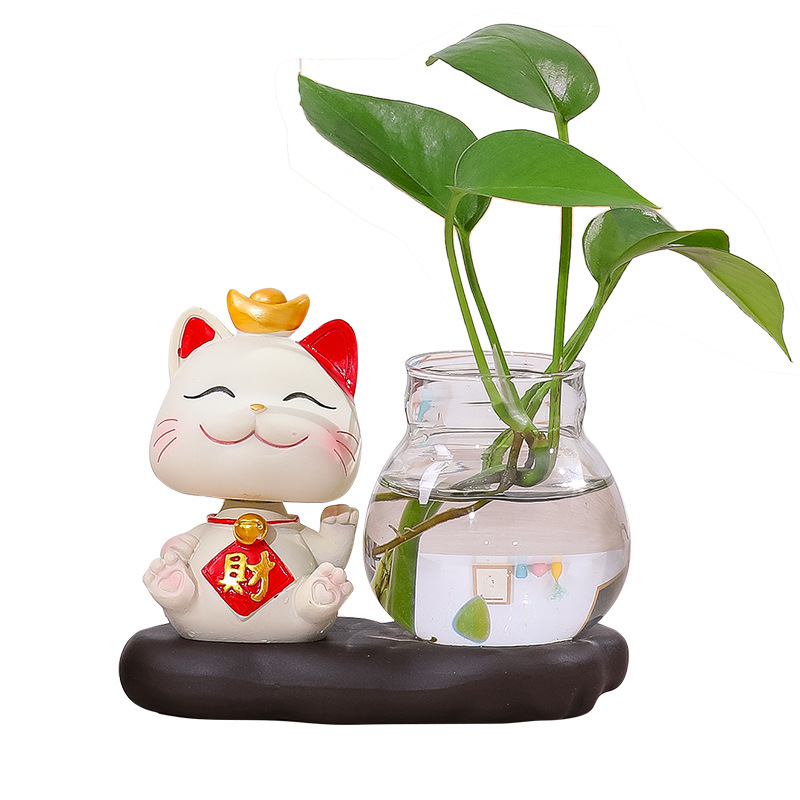 Mèo Thần Tài May Mắn. Trồng Cây, Nuôi Cá, Để Bàn Mèo Thần Tài May Mắn. Trồng Cây, Nuôi Cá, Để Bàn