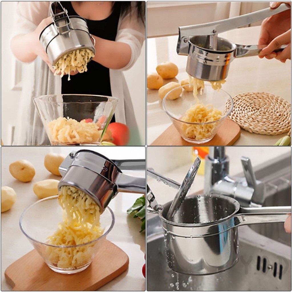 Bộ Làm Bún 3 Đầu Inox Không Rỉ Sét An Toàn Cho Sức Khỏe