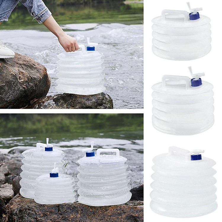 Bình Nước 5L Gấp Gọn Đa Năng Tiện Dụng Dễ Mang Theo Bình Nước 5L Gấp Gọn Đa Năng Tiện Dụng Dễ Mang Theo