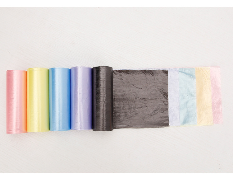 Sét 10 Cuộn Túi Đựng Rác 300 Túi Nhiều Màu Tiện Lợi