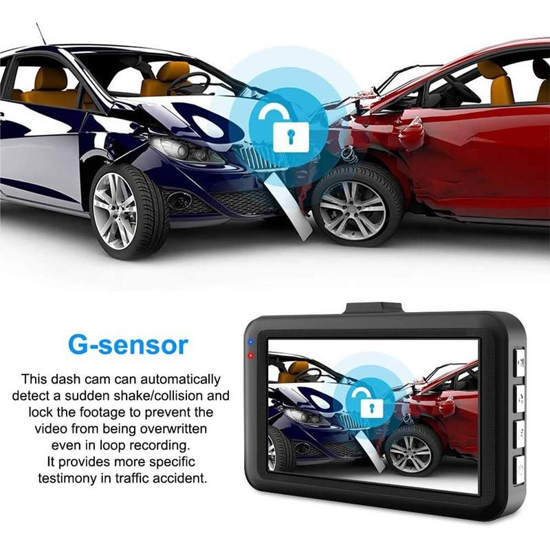 Camera Hành Trình 3.0 Inch Hd 1080P Cho Các Dòng Ô Tô