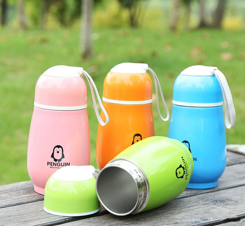 Bình Giữ Nhiệt Hình Chim Cánh Cụt PenGuin Cao Cấp