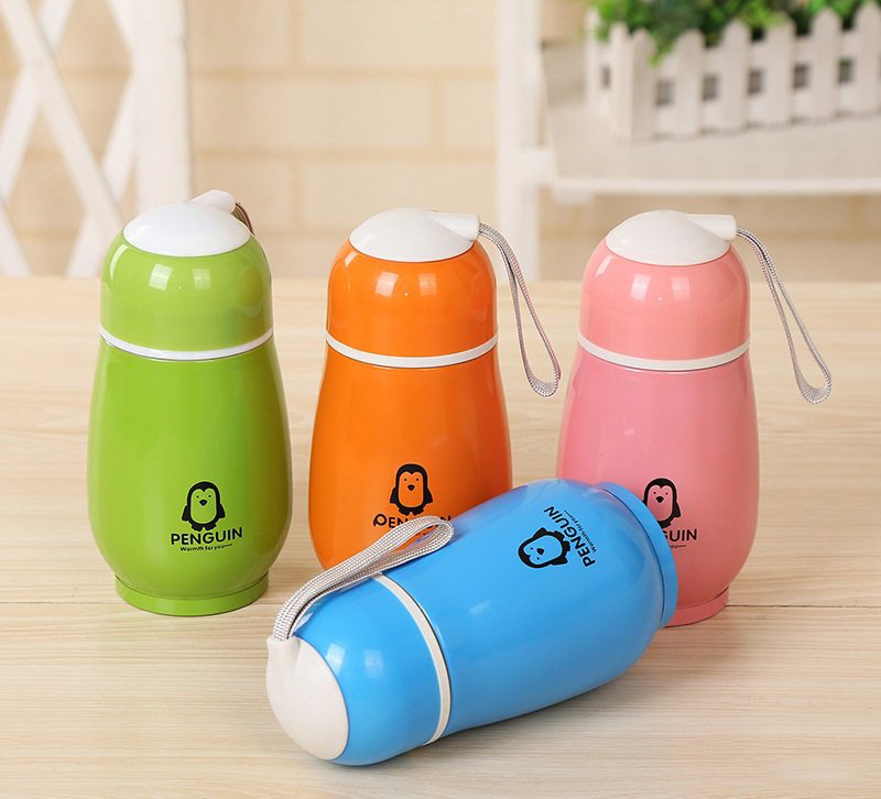Bình Giữ Nhiệt Hình Chim Cánh Cụt PenGuin Cao Cấp