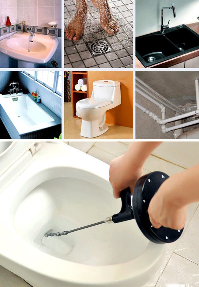 Dụng Cụ Thông Cống Có Quai Cầm Dây Dài 5M Tiện Dụng Dụng Cụ Thông Cống Có Quai Cầm Dây Dài 5M Tiện Dụng
