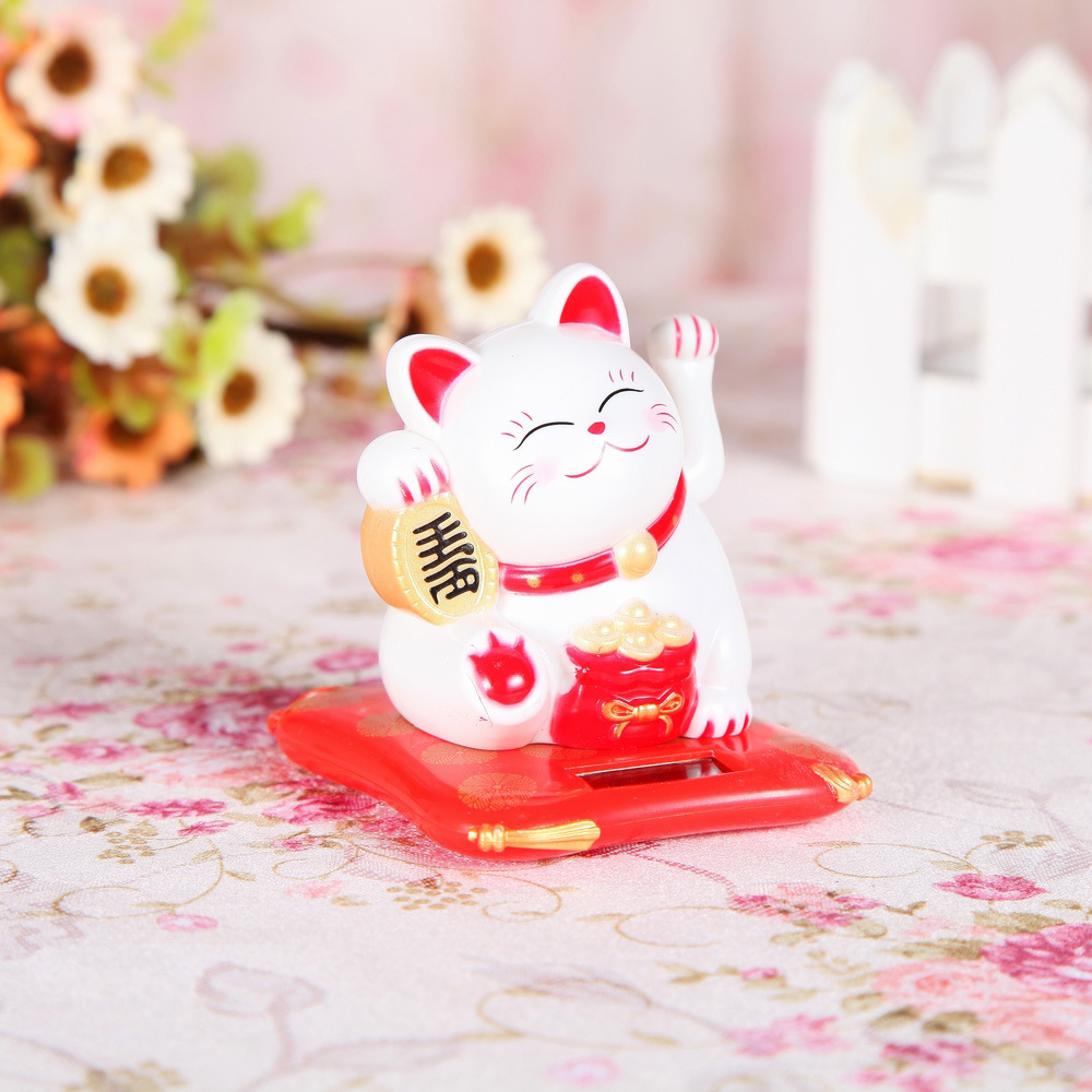 Tượng Mèo Vẩy Tay Tự Động
