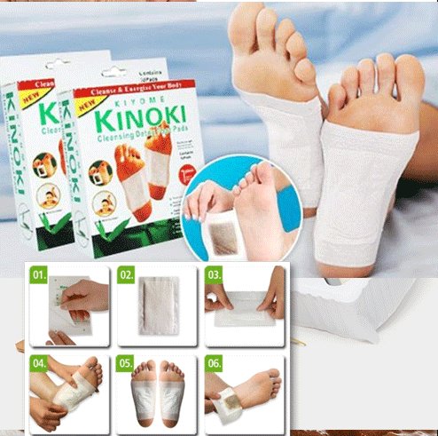 Miếng Dán Chân Giải Độc Kinoki
