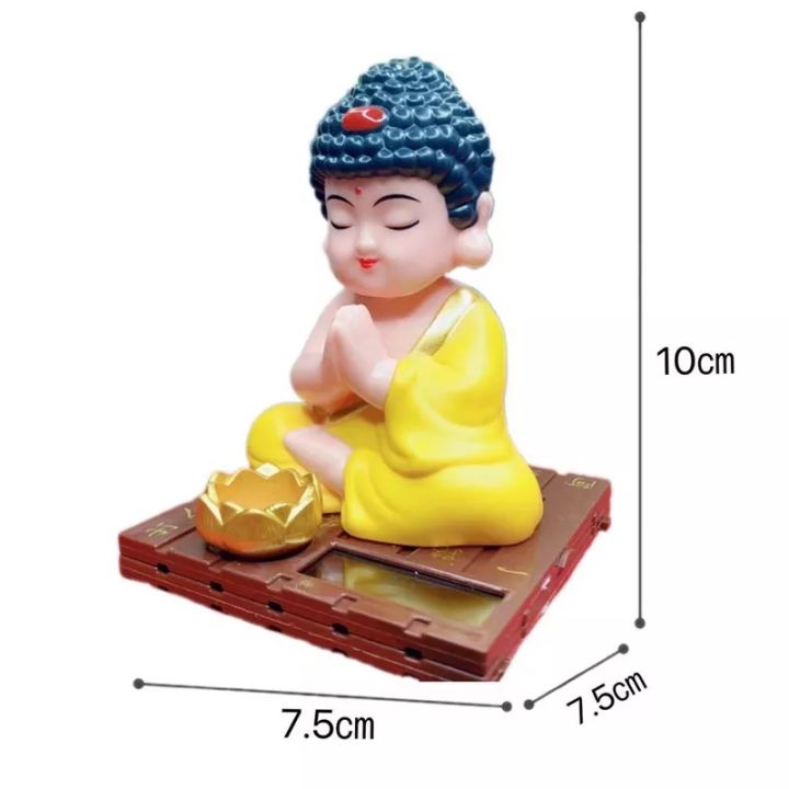 Tượng Phật Thích Ca Gật Gù Năng Lượng Mặt Trời