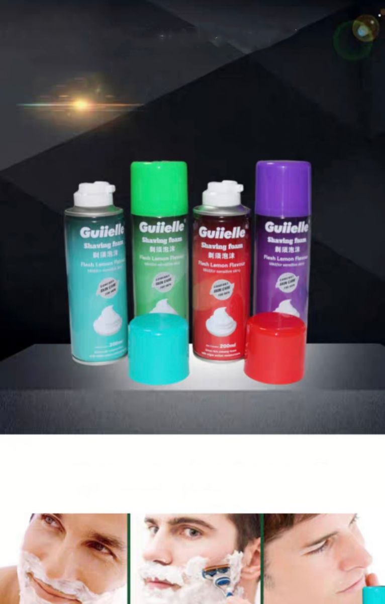 Chai Kem Cạo Râu Guiielle Shaving Foam 200Ml Chai Kem Cạo Râu Guiielle Shaving Foam 200Ml