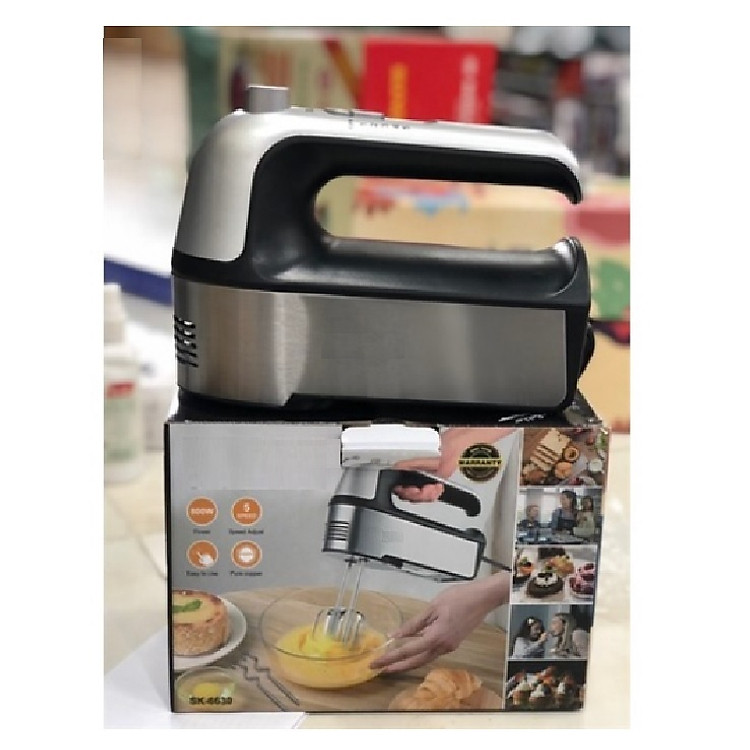 Máy Đánh Trứng Sk-6630 Công Suất 800W Cho Nhà Bếp Máy Đánh Trứng Sk-6630 Công Suất 800W Cho Nhà Bếp