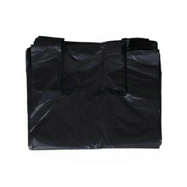 Bịch Xốp Đen Bóng Có Quai Loại 1Kg