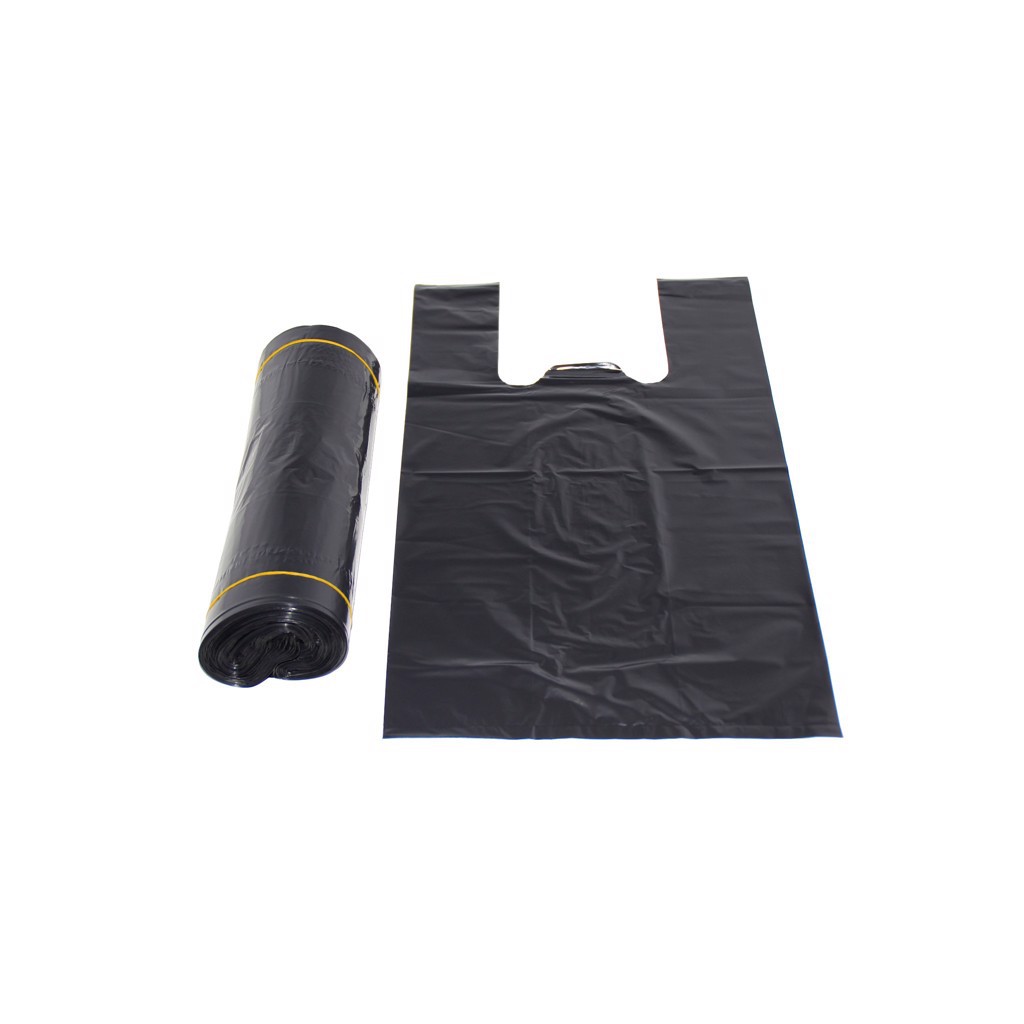 Bịch Xốp Đen Bóng Có Quai Loại 5Kg