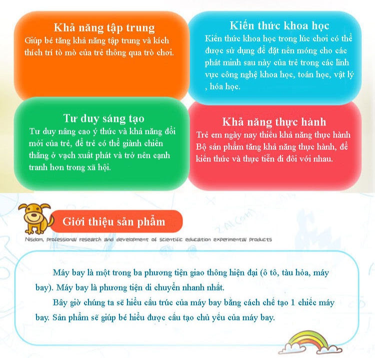 Đồ Chơi Lắp Ghép Stem, Đồ Chơi Gỗ Cao Cấp Máy Bay 2 Động Cơ Đồ Chơi Lắp Ghép Stem, Đồ Chơi Gỗ Cao Cấp Máy Bay 2 Động Cơ