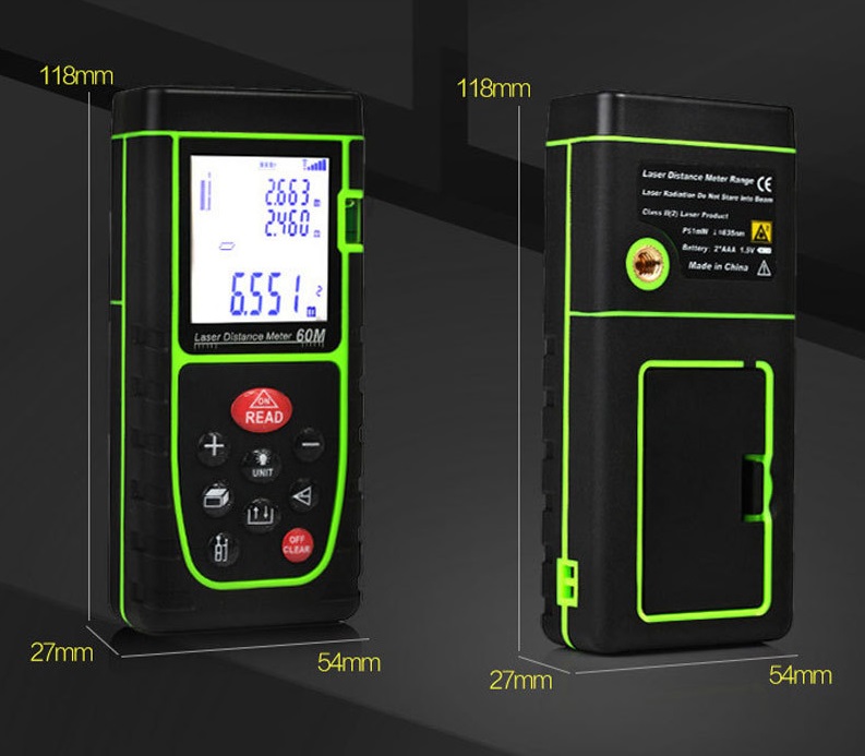 Máy Đo Khoảng Cách Laser Cầm Tay Máy Đo Khoảng Cách Laser Cầm Tay