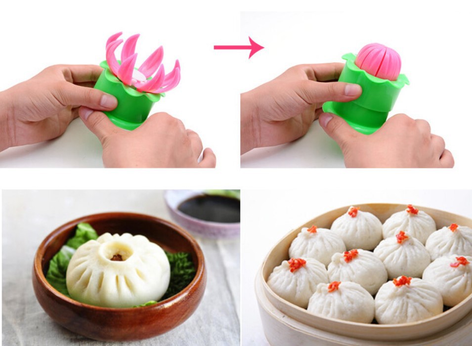 Khuôn Bánh Bao Hình Hoa Sen Loại Lớn Khuôn Bánh Bao Hình Hoa Sen Loại Lớn