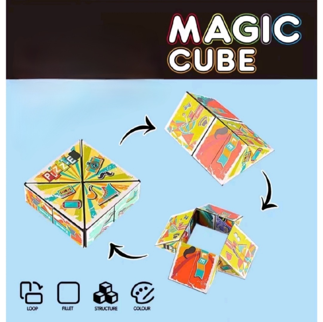 Khối Rubik Nam Châm Biến Thể 72 Hình Galaxy (Loại Rẻ)