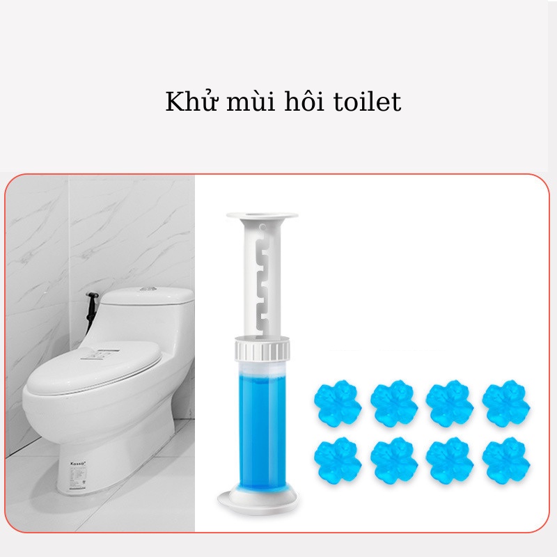 Gel Thơm Khử Trùng Bồn Cầu Diệt Khuẩn Toilet Dạng Thạch Hình Bông Hoa Gel Thơm Khử Trùng Bồn Cầu Diệt Khuẩn Toilet Dạng Thạch Hình Bông Hoa
