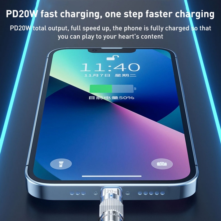 Cáp Sạc Nhanh 20W Wekome Wdc-187 Type-C Ra Lightning Dây Dài 1M Cáp Sạc Nhanh 20W Wekome Wdc-187 Type-C Ra Lightning Dây Dài 1M