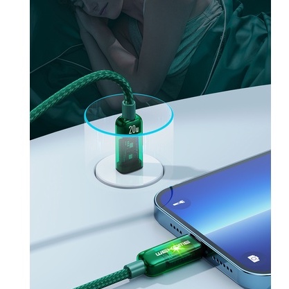 Cáp Sạc Nhanh Pd 20W Wekome(Wdc-181) Dây Dài 1M Type C Sang Ip Cáp Sạc Nhanh Pd 20W Wekome(Wdc-181) Dây Dài 1M Type C Sang Ip