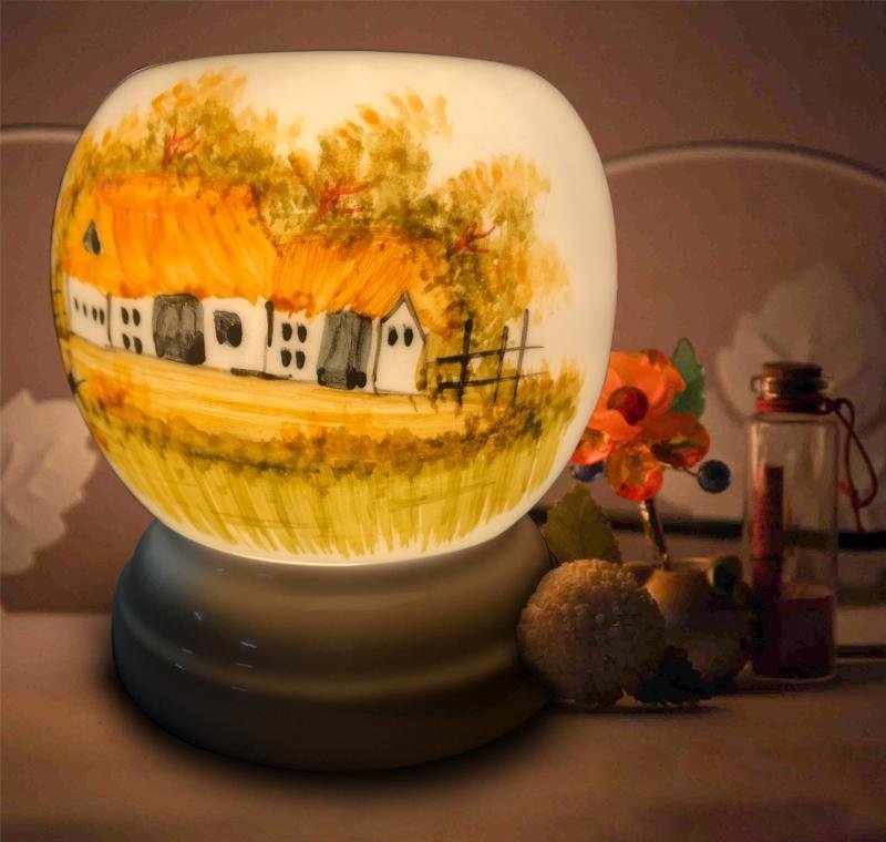 Đèn Xông Tinh Dầu Gốm Sứ Bát Tràng Nhiều Mẫu Hình