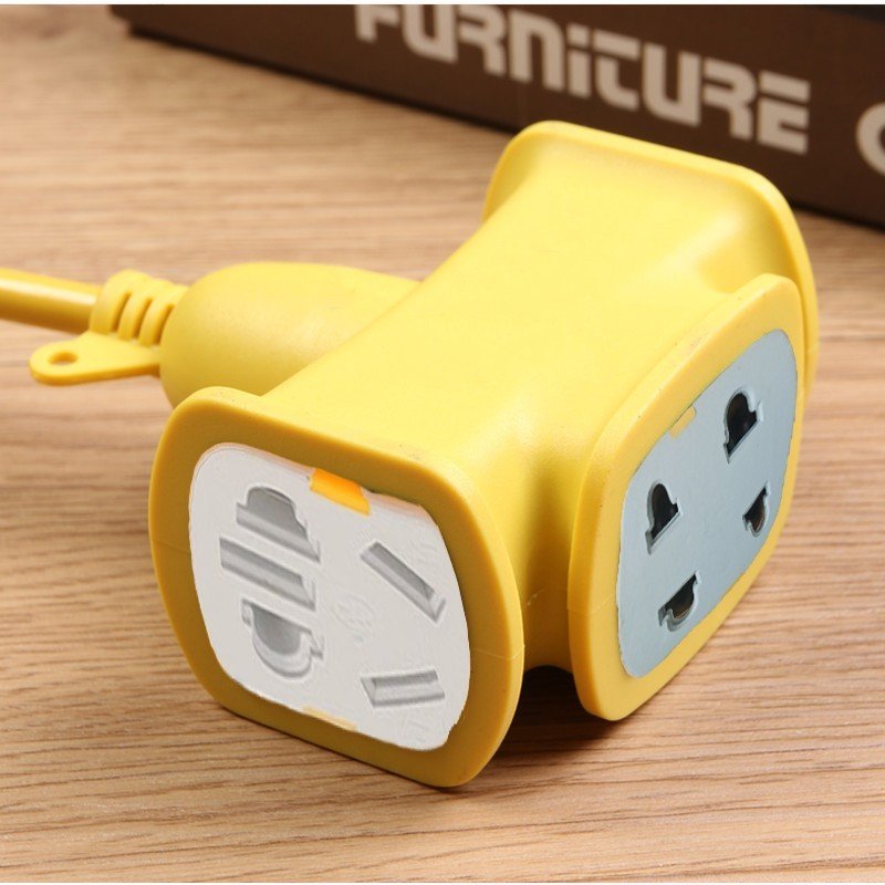 Cuộn Dây Điện 5M Kèm Ổ Điện 6 Lỗ Cắm 16A 250W An Toàn TIện Dụng