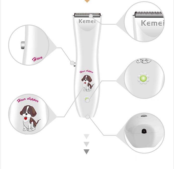 Tông Đơ Cắt Lông Chó Mèo Kemei Km-1051