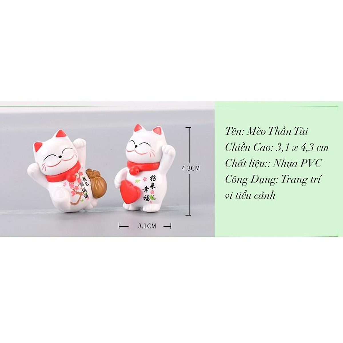 Mèo Mini Trang Trí Mèo Mini Trang Trí