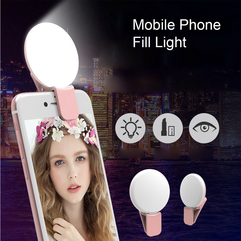 Đèn Led Hỗ Trợ Chụp Ảnh Selfie Đẹp Sắc Nét