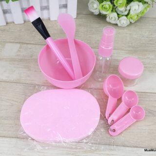 Bộ Dụng Cụ Trộn Mặt Nạ Đắp Mặt 9 Món Tiện Dụng
