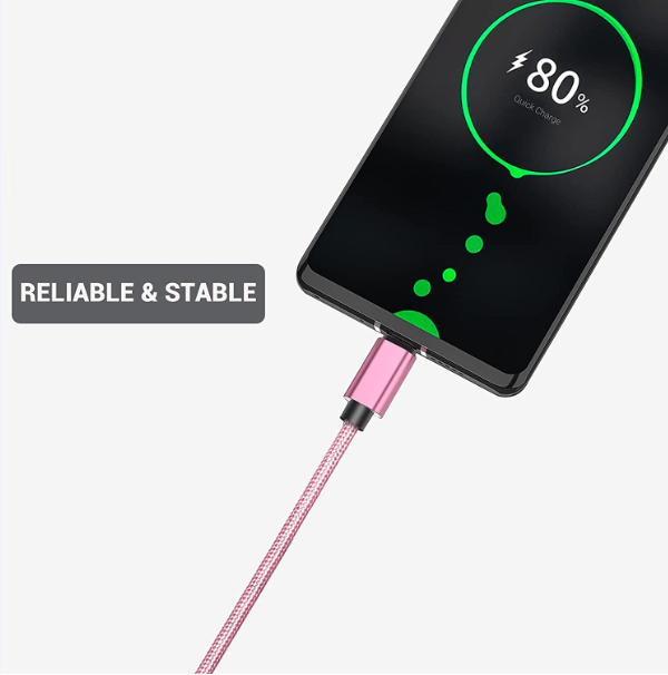 Cáp Dây Dù Ngắn 30Cm Jh Micro Usb Cao Cấp