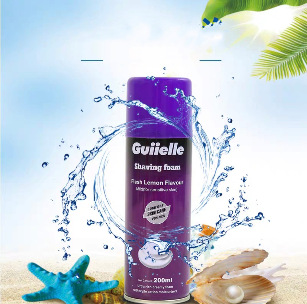 Chai Kem Cạo Râu Guiielle Shaving Foam 200Ml Chai Kem Cạo Râu Guiielle Shaving Foam 200Ml