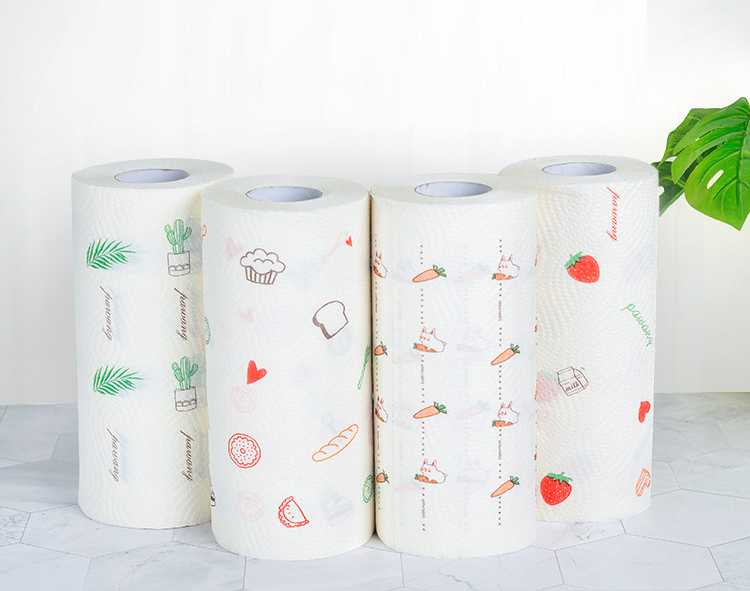 Cuộn Khăn Giấy Thấm Dầu Hình Củ Quả Cuộn Khăn Giấy Thấm Dầu Hình Củ Quả