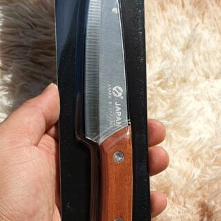 Dao Thái Nhà Bếp Japan SK5 Cán Gỗ Cao Cấp 22cm