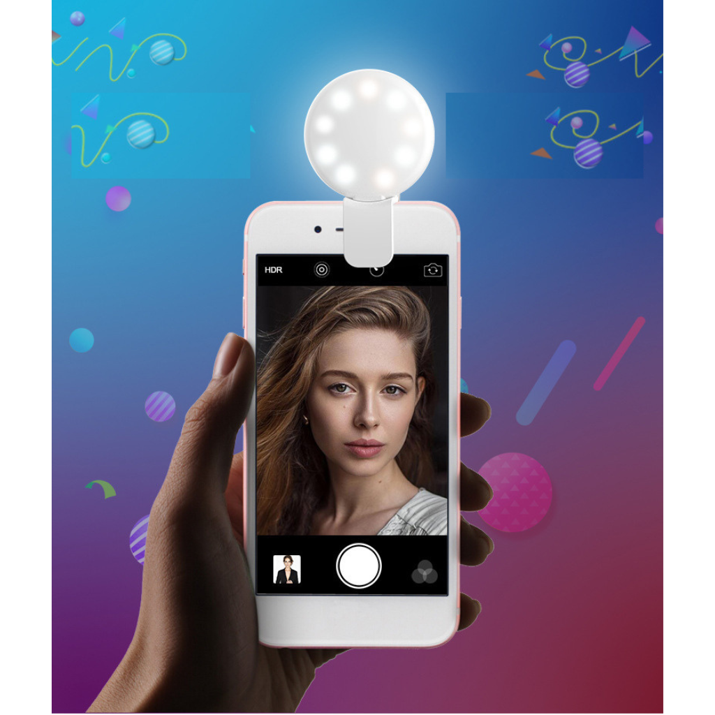 Đèn Led Hỗ Trợ Chụp Ảnh Selfie Đẹp Sắc Nét